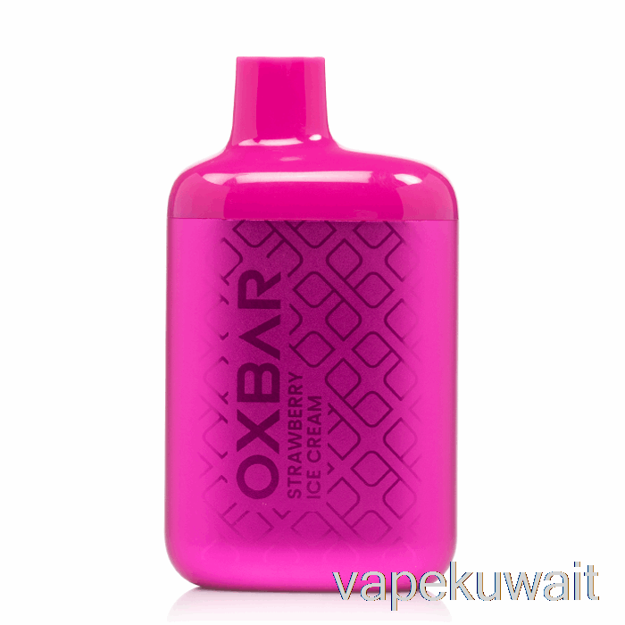 Oxbar الثعلب 7000 نظام Vape الآيس كريم الفراولة القابل للتصرف
